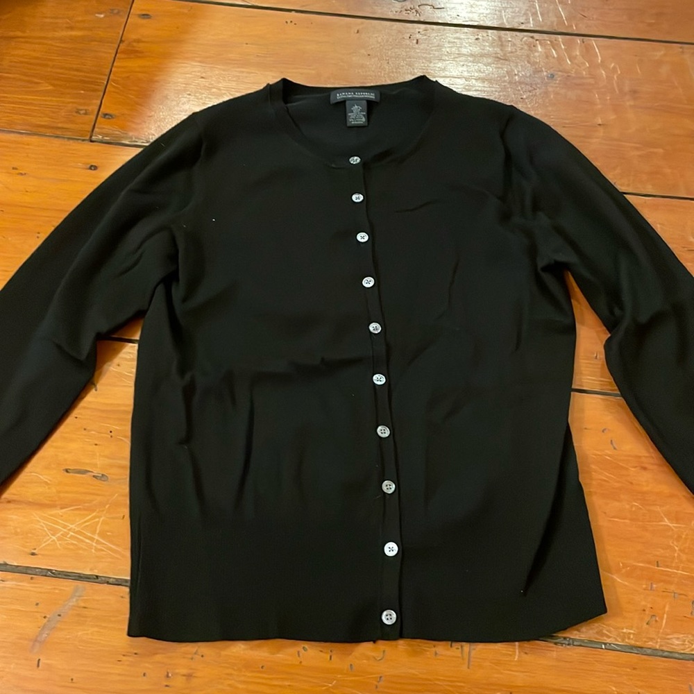 Banana Republic merino wool extra fine cardigan L